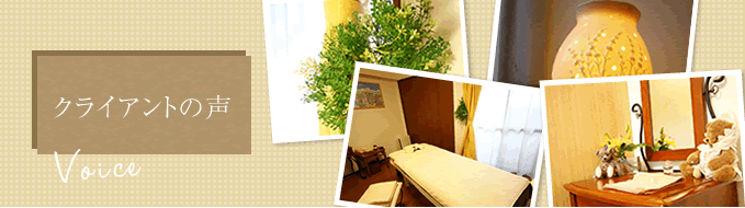 クライアントの声